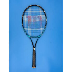 Wilson Ultra 110 Tennis Racquet 4 3/8 Grip Blue Black 110 sq in Headsize